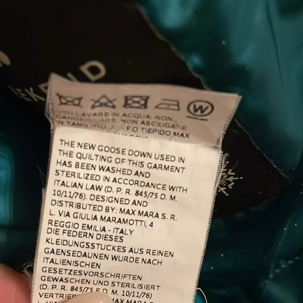 Weekend Max Mara 'Urban' Jacket goose down - Picture 7 of 9